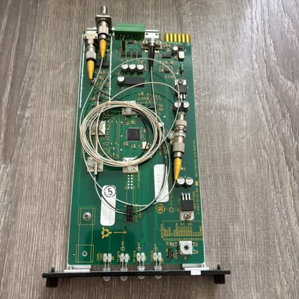 GE Security S7711DR-RST1 Fiber Optic Data Interface Card Rack Module